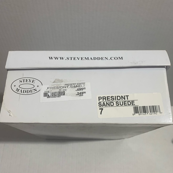 Steve Madden Heels Presidnt Heels Suede Heels Lace Up Heels Tie Up Heels - Picture 9 of 12